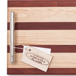 Rod Double Handle Serving Board