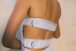Romy Strapless Back Panel Dress