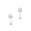 Rooney Earrings in White