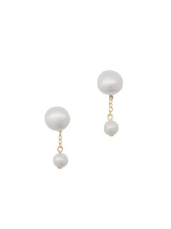 Rooney Earrings in White