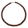 Root Beer Agate Candy Necklace