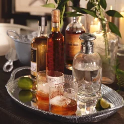Rope Oval Cocktail Tray