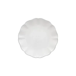 Rosa Collection Salad Plates in White, Set of 6