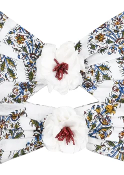Rosa Cut Out Bustier in Paisley Ghalamkar