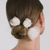 Rosalia Hairpins in Cream, Set of 3