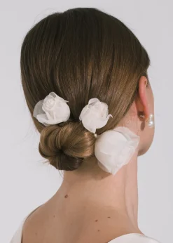 Rosalia Hairpins in Cream, Set of 3