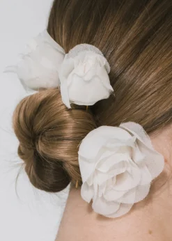 Rosalia Hairpins in Cream, Set of 3