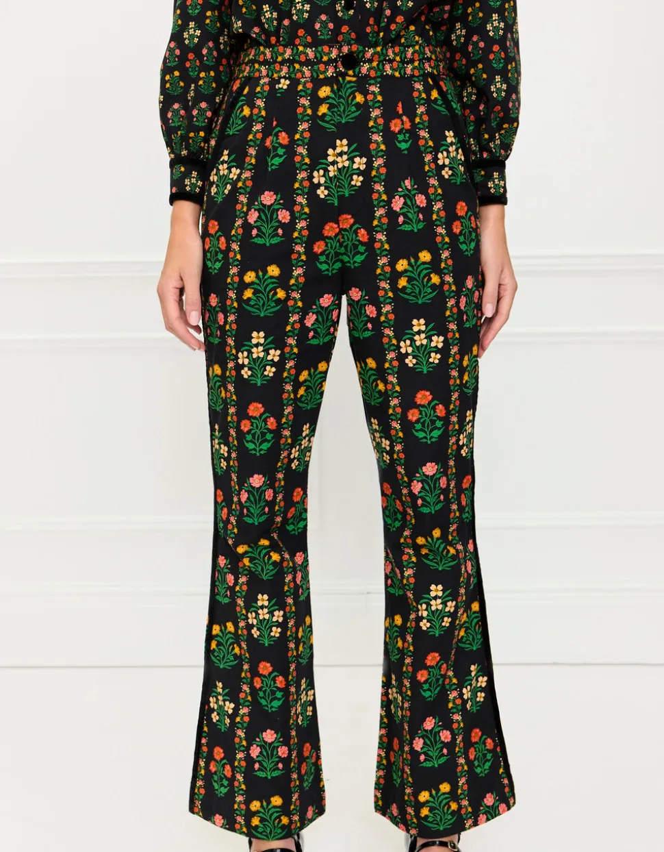 Rose Border Romy Trousers