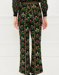 Rose Border Romy Trousers