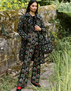 Rose Border Romy Trousers