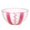 Rose Stripe Cereal Bowl