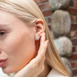 Rosee Diamond Stud Earrings