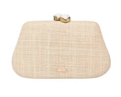 Rosie Clutch in Natural