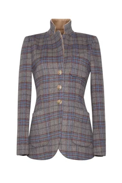 Ross Blazer in Allen Plaid