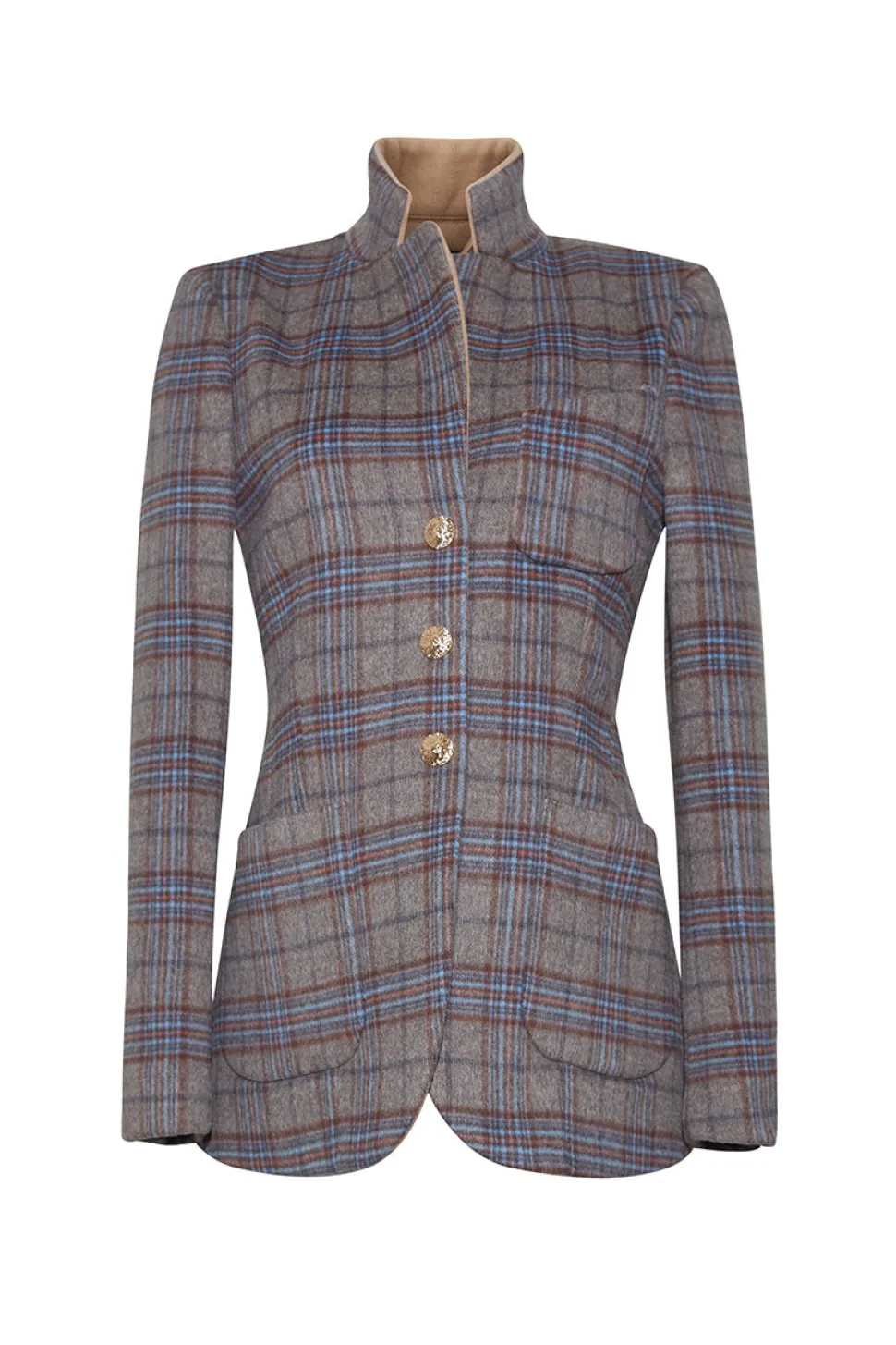 Ross Blazer in Allen Plaid