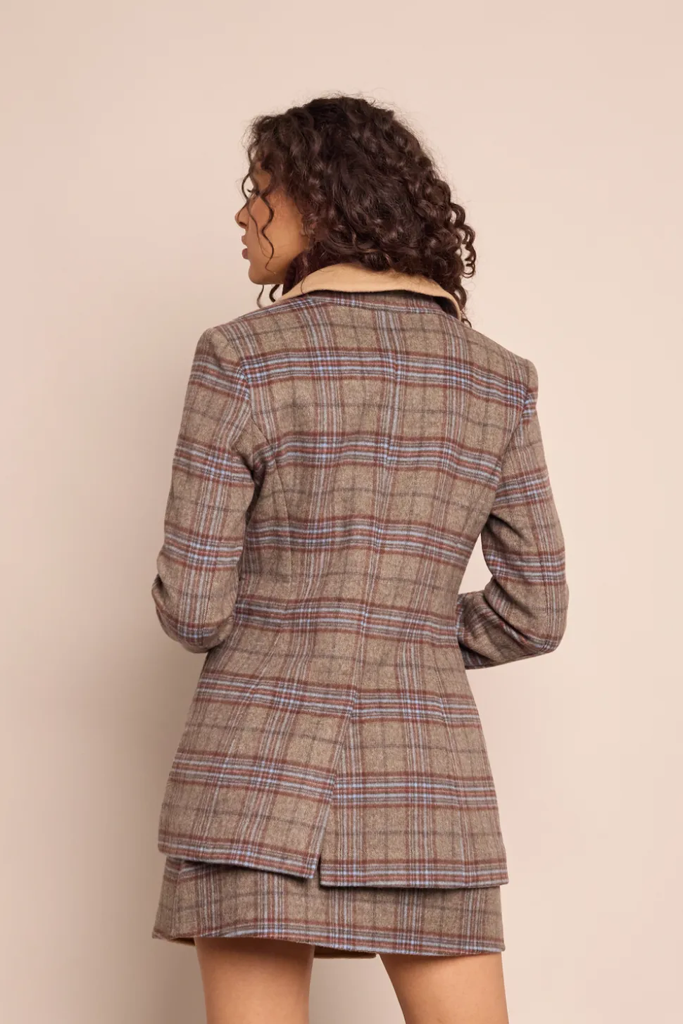 Ross Blazer in Allen Plaid