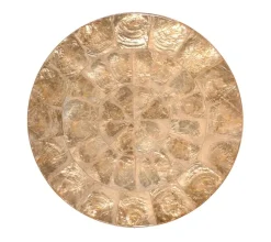 Round Capiz Placemat, Set of 4