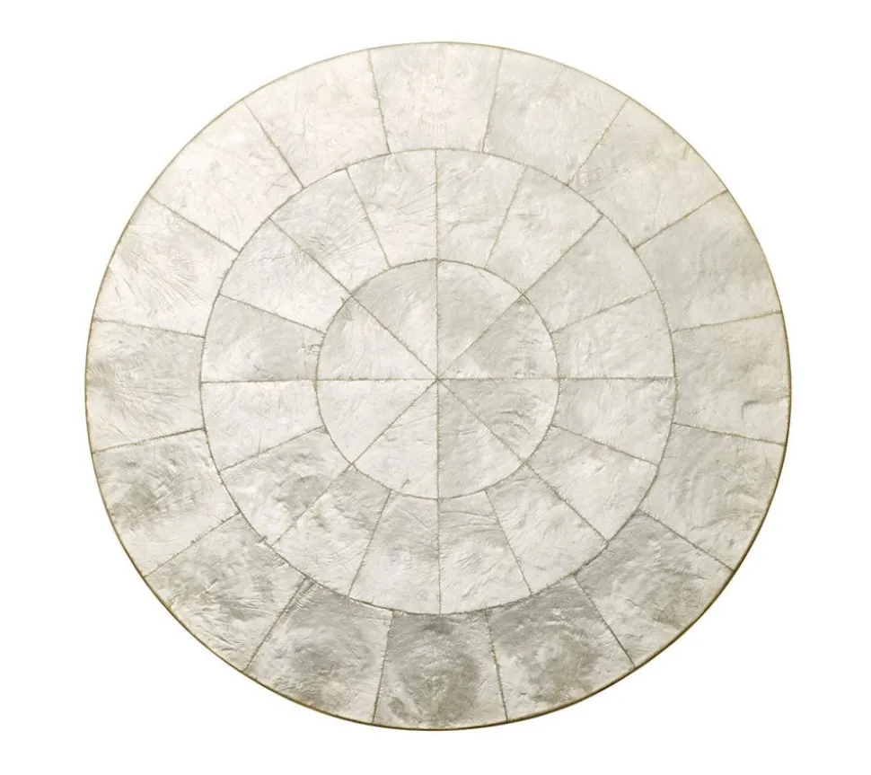 Round Capiz Placemat, Set of 4