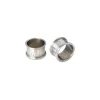 Round Napkin Ring, Pair