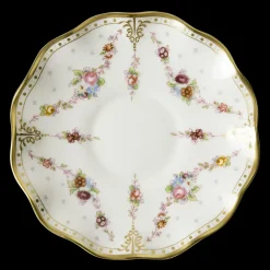 Royal Antoinette Cream Soup Bowl & Stand