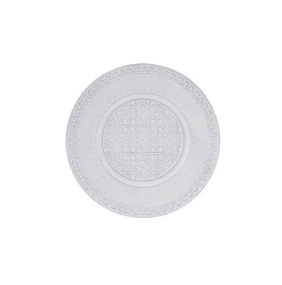 Rua Nova Fruit Plate in White Antique