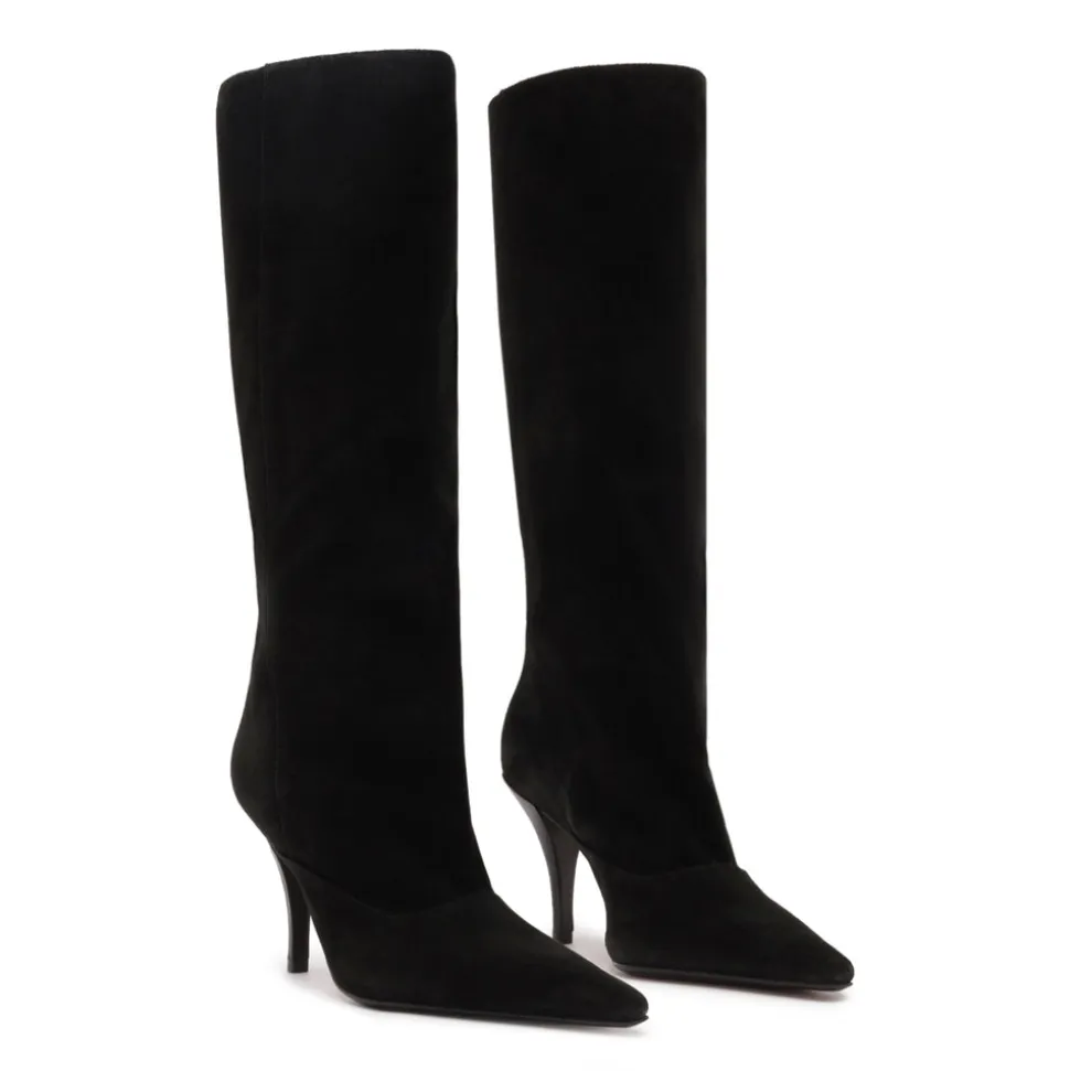 Rudy Suede Boot in Black