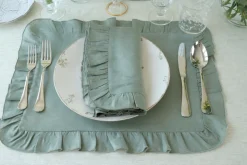 Ruffles Sea Sonen Napkin, Set of 4