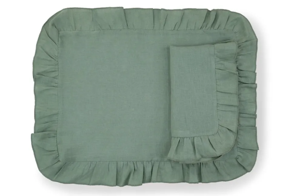 Ruffles Sea Sonen Placemat, Set of 4