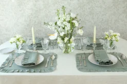Ruffles Sea Sonen Placemat, Set of 4