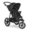 Runner 2 Compact Foldable Tricycle Jogger Buggy Stroller Pushchair with Height-Adjustable Handle