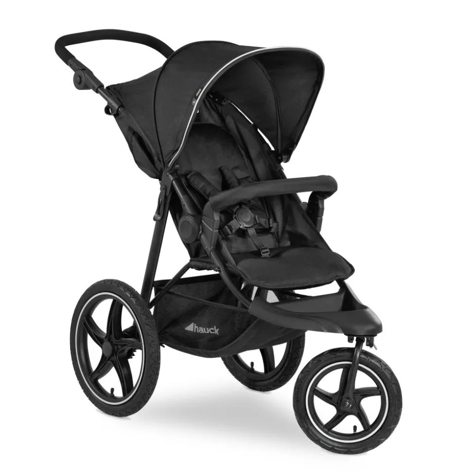 Runner 2 Compact Foldable Tricycle Jogger Buggy Stroller Pushchair with Height-Adjustable Handle