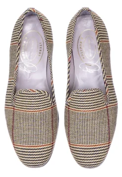 Russell Tweed Slipper in Plaid