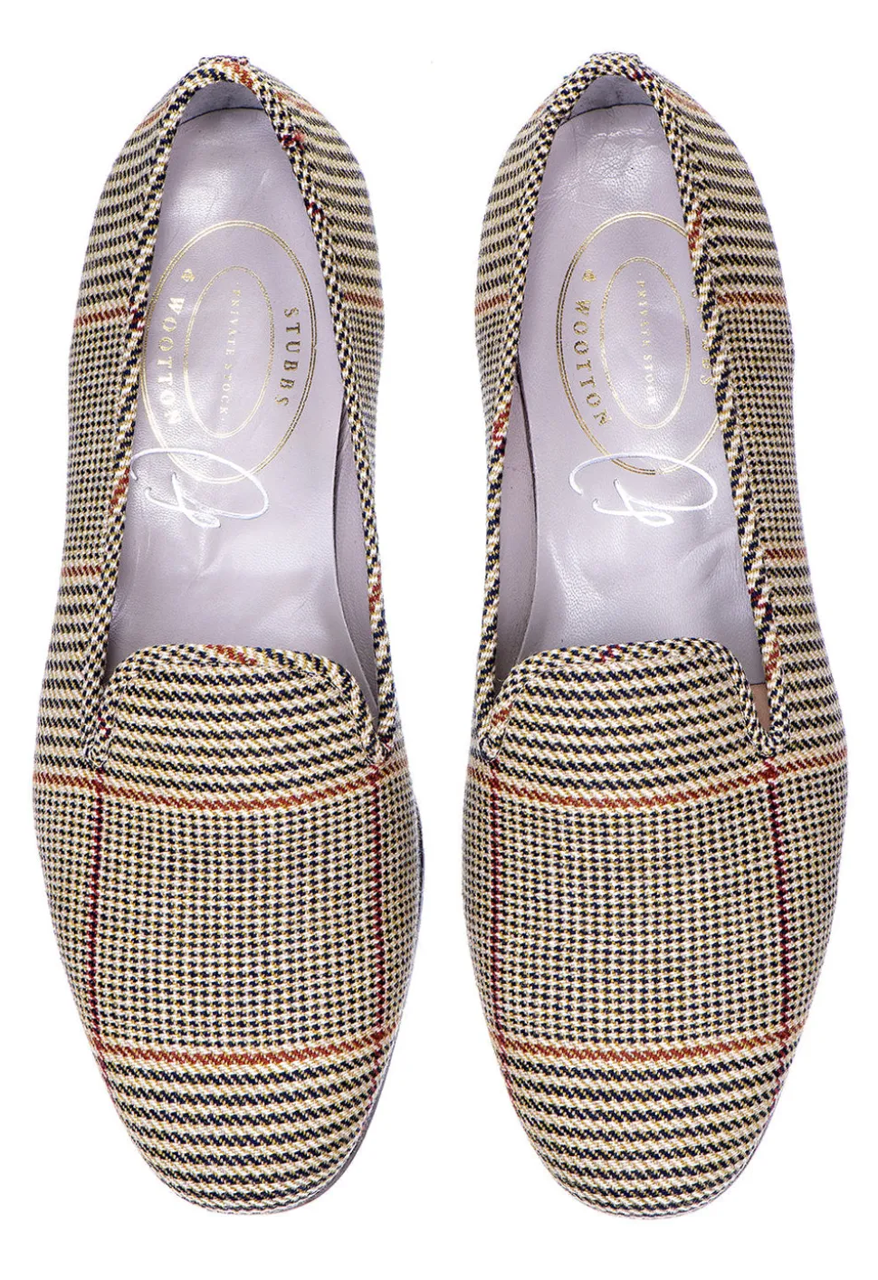 Russell Tweed Slipper in Plaid