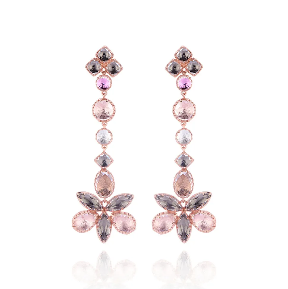 Sadie Shoulder Cluster Earrings