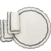 Safiya Green Placemat & Napkin, Set of 2