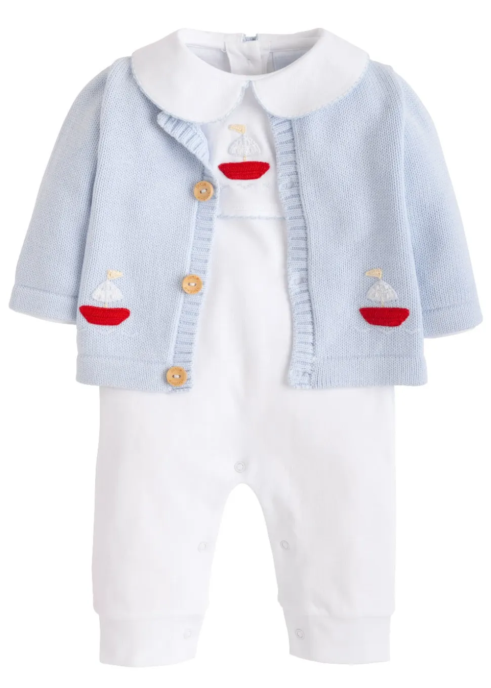 Sailboat Crochet Playsuit