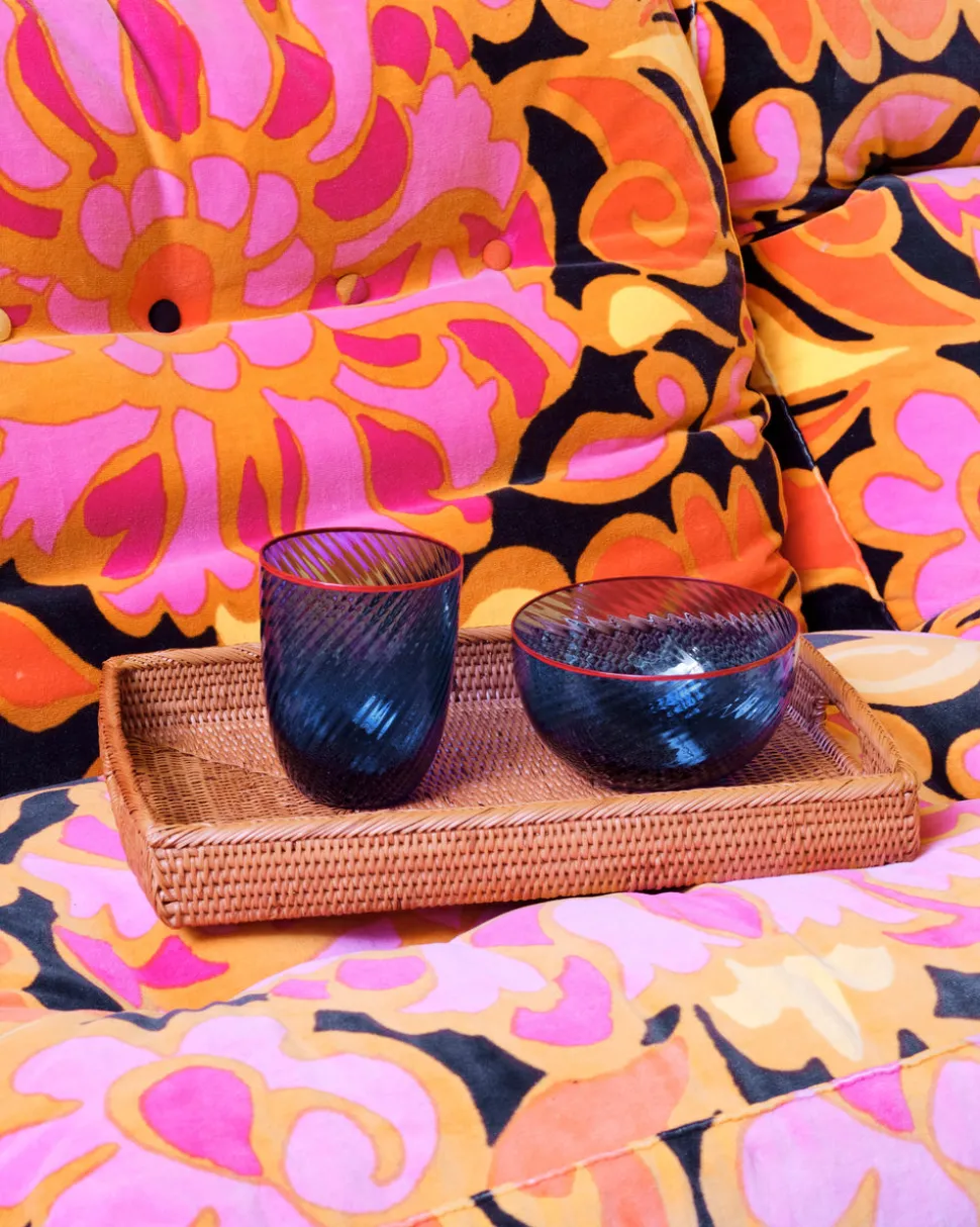 Salon Murano Glass in Dark Blue