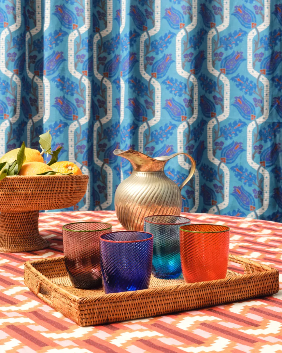 Salon Murano Glass in Dark Blue
