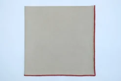 Sand Napkin Orange Small Trim, Set of 4