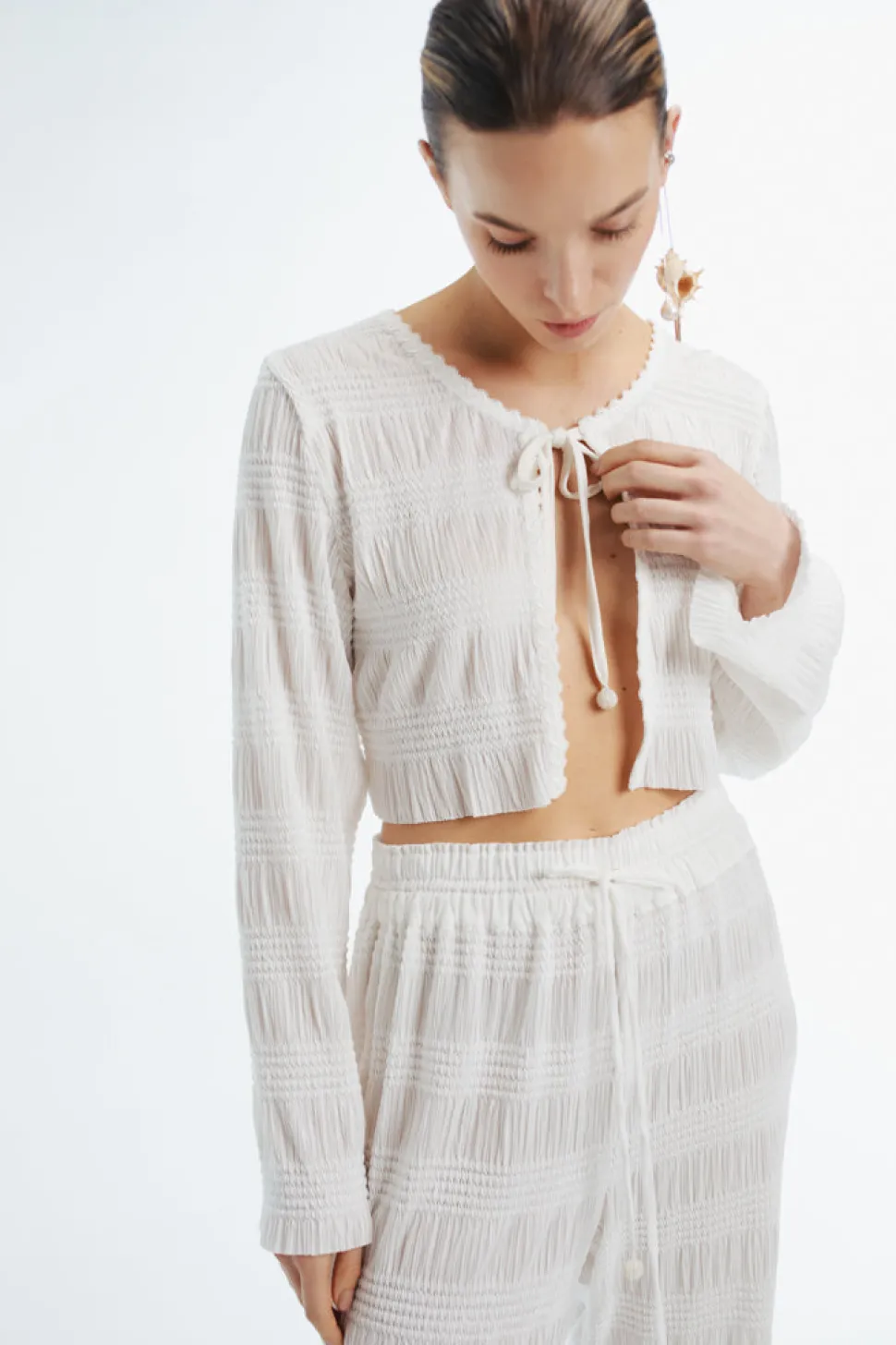 Sandy Top in White