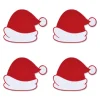 Santa's Hat Cocktail Napkins, Set of 4