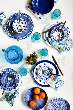Santorini Assorted Pasta Bowls, Set of 4