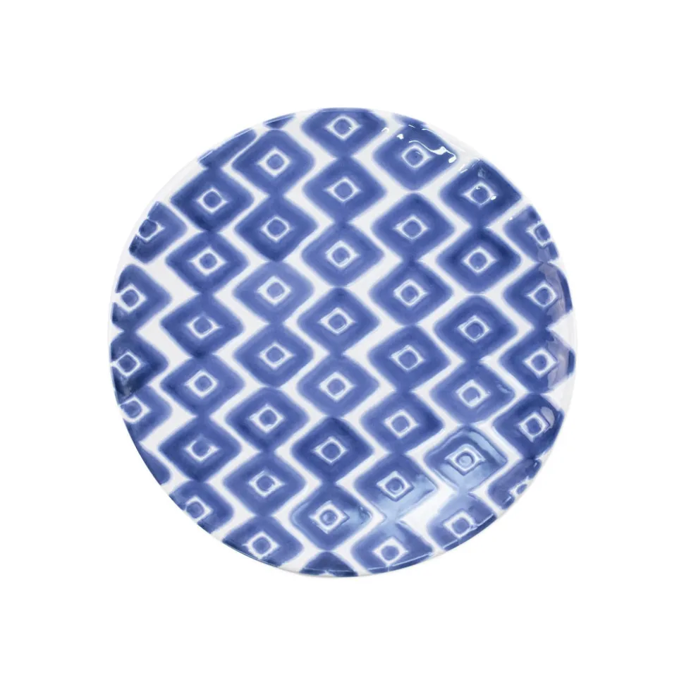 Santorini Diamond Salad Plate