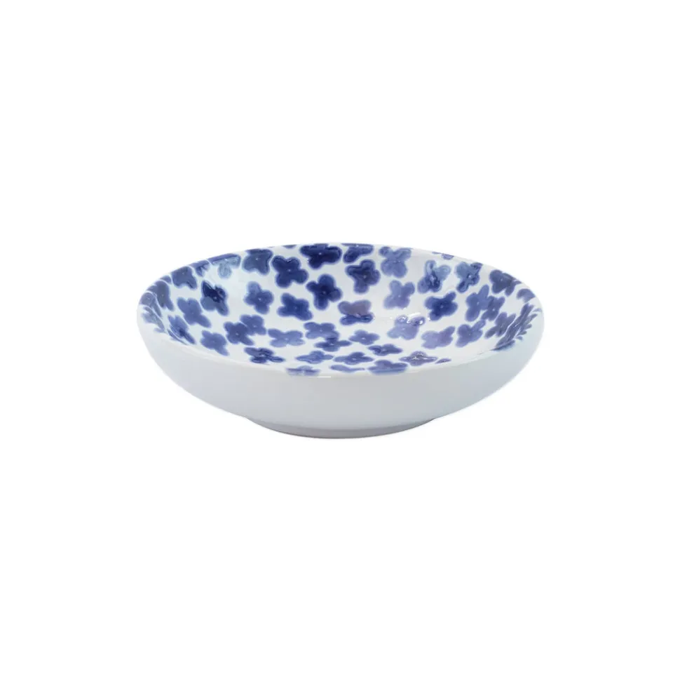 Santorini Flower Condiment Bowl
