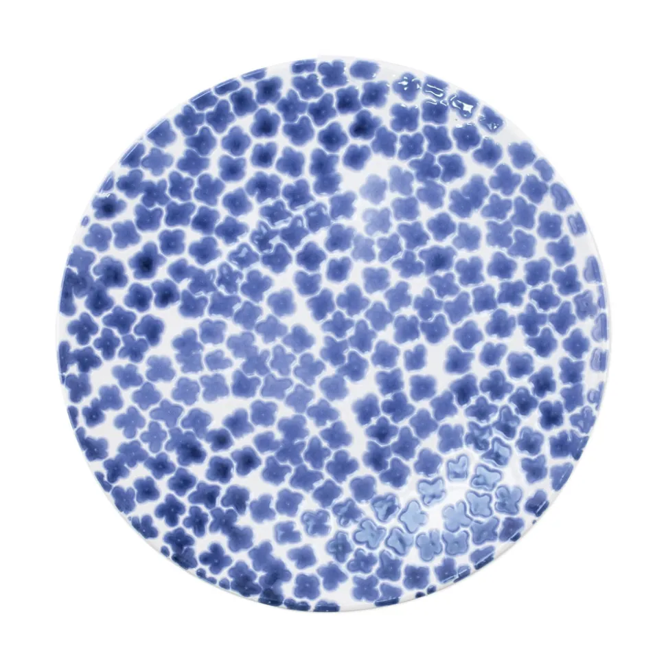 Santorini Flower Dinner Plate