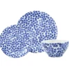 Santorini Flower 3-Piece Place Setting