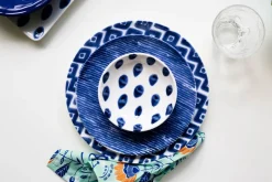 Santorini Stripe Dinner Plate