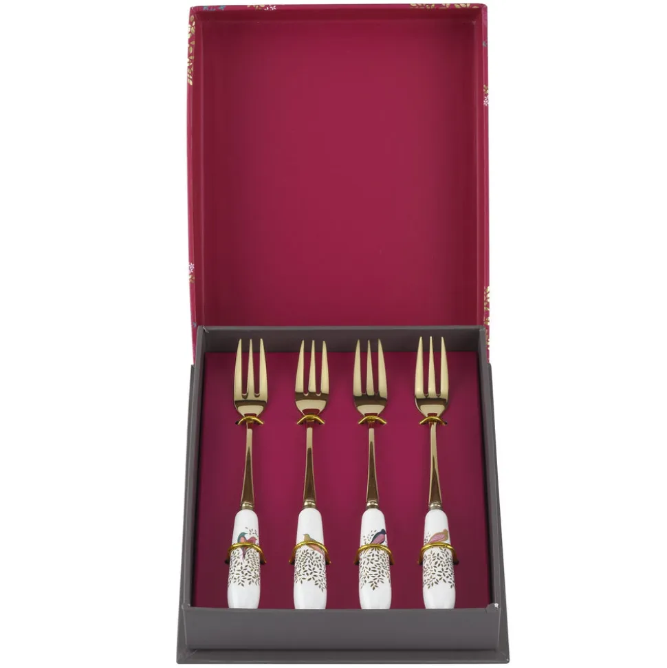 Sara Miller Chelsea Collection Pastry Forks, Set of 4