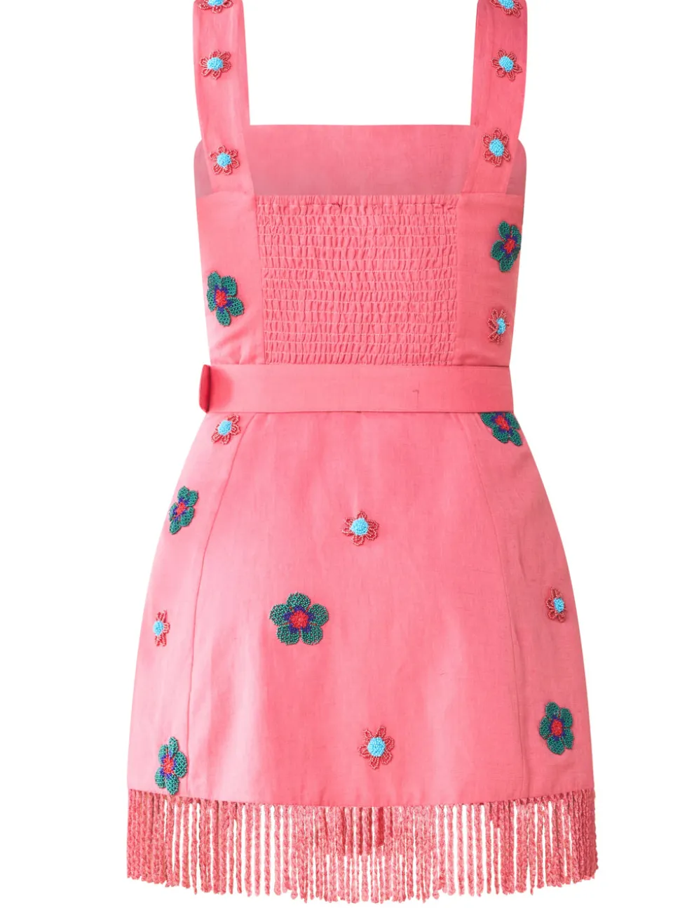 Sarah Bird Mini Dress in Pink Party
