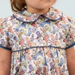 Sarita Girl Bubble in Boots Print